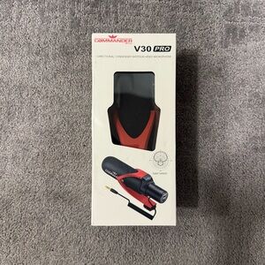 Commander V30 Pro Shotgun Microphone - Red and Black